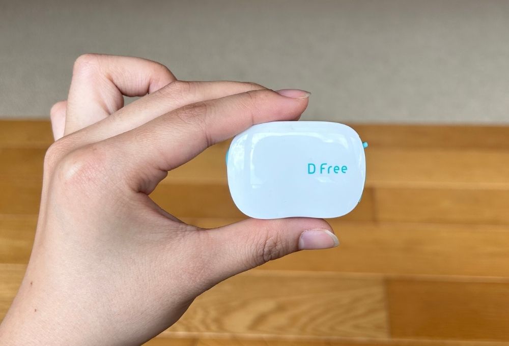 尿の溜まり具合を計測する機械DFree