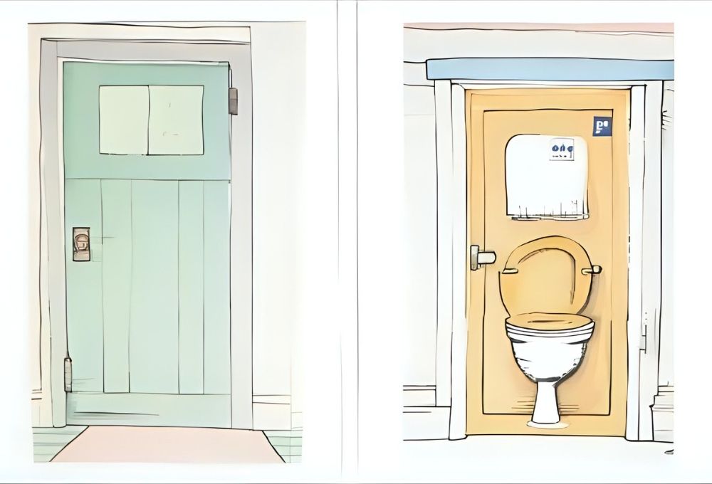 トイレのイラスト